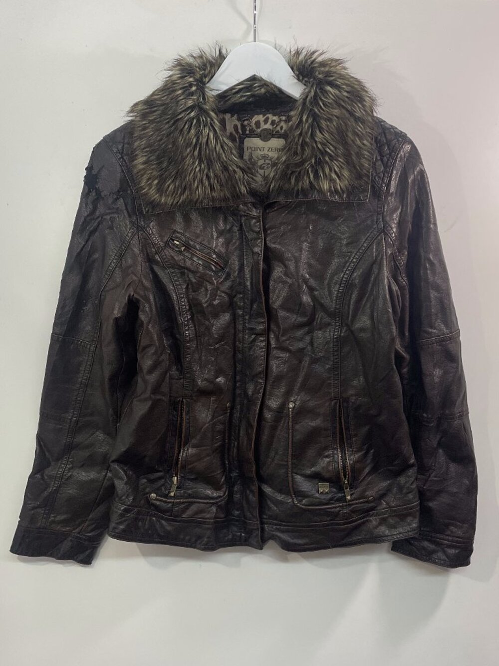 Point Zero Pleather Jacket
